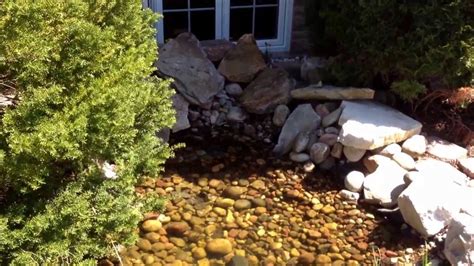 … this simple biological filtration process uses a gravity flow design. 1500 Gallon Koi Pond - YouTube