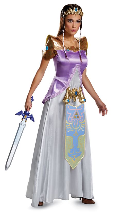 Legend Of Zelda Princess Zelda Deluxe Adult Costume