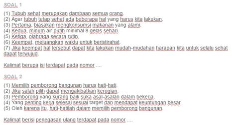 Contoh teks ulasan film perahu kertas beserta strukturnya. Contoh Soal Menyunting isi sesuai dengan struktur isi teks ...