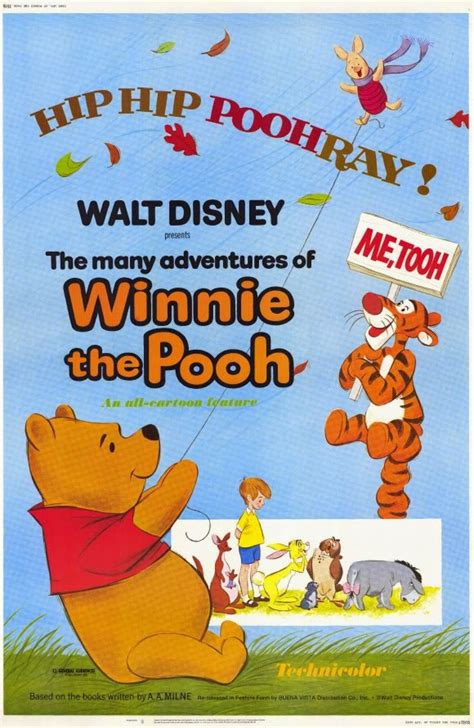 Every 70s Movie The Many Adventures Of Winnie The Pooh 1977