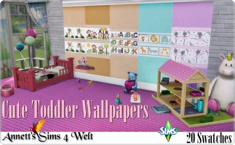 Sims 4 Ccs The Best Cute Toddler Wallpapers By Annett85
