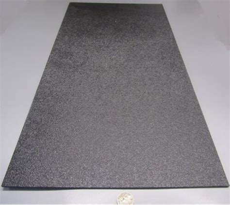 Black Abs Sheet 18 125 X 12 X 24 Haircell Textured One Side 2