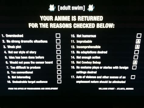 Anime Your Way Did Adult Swim Try To Pick Up An Anime