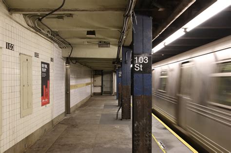 103rd St Unused Nyc Subway