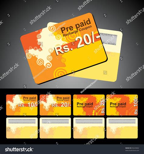 To recharge data card online, you need to have an account with airtel. Abstract Mobile Recharge Card Isolated On Grey Background. Stock Vector Illustration 96249602 ...