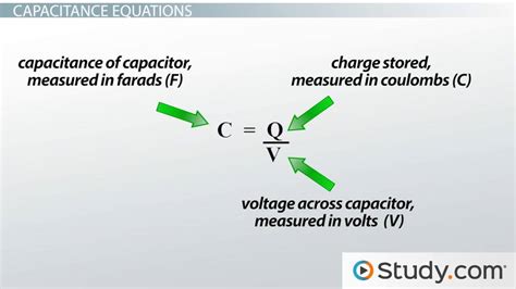 Define Capacitance Of A Capacitor And Its Si Unit Rileyoiblair