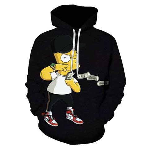Cool Bart Simpson Black Hoodie 30 00 Chill Hoodies Sweatshirts And Hoodies Funny Hoodies
