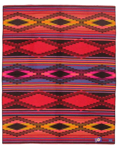 Pendleton Bright River Blanket Unnapped Blanket Native American