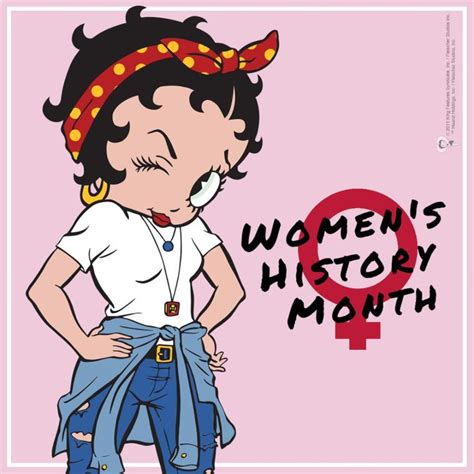 Betty Boop On Twitter Betty Boop Women In History Womens History Month