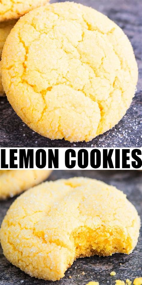 In a large bowl using a hand mixer, beat butter and cream cheese with sugar until light and fluffy, about 2 minutes. LEMON COOKIES RECIPE- Quick, easy, best, made from scratch with simple ingredients. Soft and ...