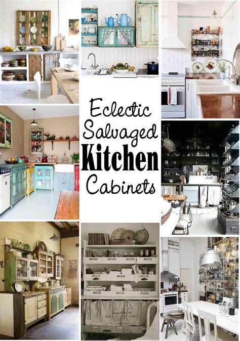 Our ever changing inventory also includes soapstone, terra cotta, and earthenware. Mod Vintage Life: Salvaged Kitchen Cabinets