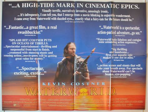 Waterworld quotes for instagram plus a list of quotes including waterworld was the best time of my life. Waterworld (Quotes Design) - Original Cinema Movie Poster From pastposters.com British Quad ...