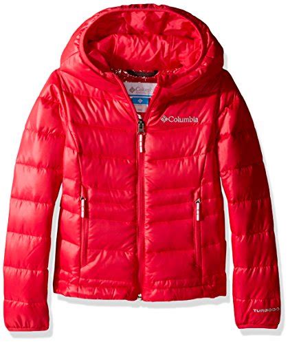Columbia Girls Gold 550 Turbodown Hooded Down Jacket Xx Small Punch
