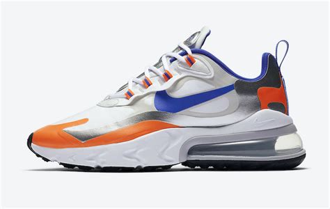The Nike Air Max 270 React Orange Blue Is Perfect For Knicks Fans