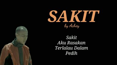 You can streaming and download for free here! ACHEY - sakit (lirik) - YouTube