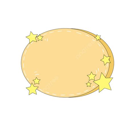 Star Borders Hd Transparent Cartoon Stars Line Border Ellipse Star