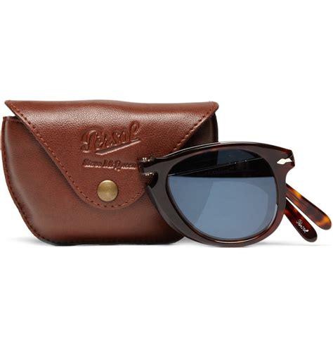 Lyst Persol Folding Sunglasses In Brown For Men