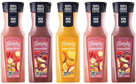 Coca Cola Unveils Ready To Drink Simply Beverages Smoothie Line