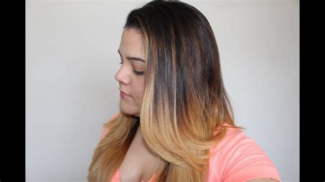 It may be slight, but it will happen. DIY Ombre Hair Tutorial | Brunette to Blonde | The Soriam ...