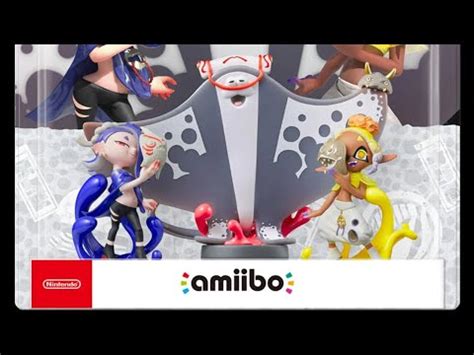 Amiibo For Shiver Frye And Big Man From Splatoon Announced Youtube