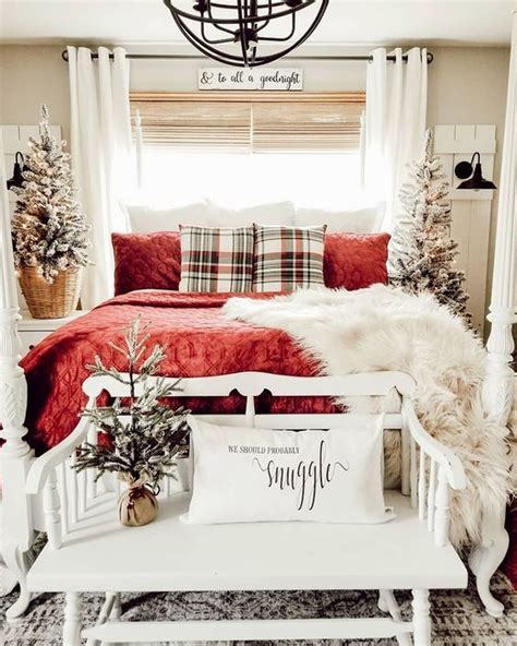 30 The Best Farmhouse Style Winter Home Decor Ideas Christmas