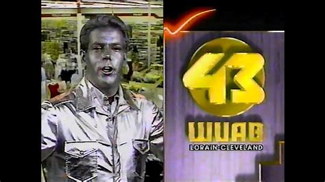 1989 Commercial Block Wuab Channel 43 Cleveland Tv Promos And Station Ids