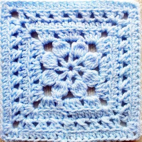 20 Easy Crochet Squares You Can Use To Make Blankets Ideal Me