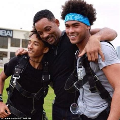 The child from his first marriage is named willard christopher iii (trey). Will Smith takes sons Jaden and Trey skydiving in Dubai | Daily Mail Online