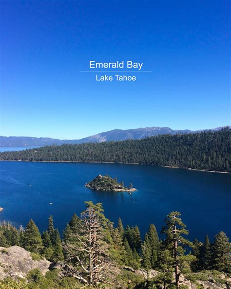 Emerald Bay Lake Tahoe · The Simple Proof