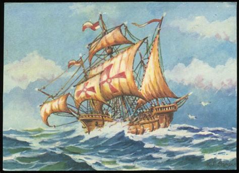 Playles Christopher Columbus Sailing Ship Santa Maria Store Item