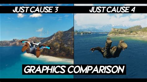 Just Cause 4 Vs Just Cause 3 Side By Side Comparison Pc 2019 Youtube