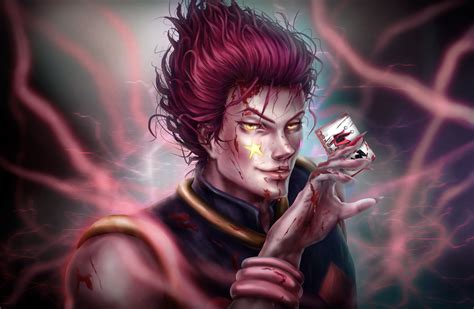 Hisoka Behind Glass Wallpaper Download Hisoka Png Image