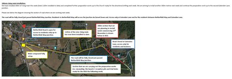 Important Roadworks Information Netherfield Road Update From The