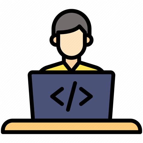 Software Developer Programmer Icon Download On Iconfinder
