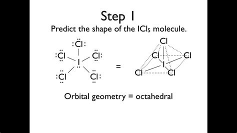 Lewis Dot Structure For Icl5