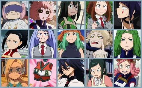 Best Of Boku No Hero Academia Female Characters In 2021 Aesthetic Photos