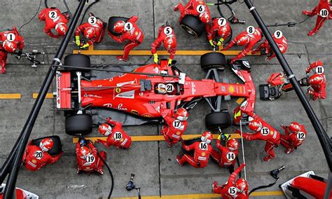 The average member in a pit crew should know the nuts and. Formula One pit stop: How does the crew work? | Daily Mail ...