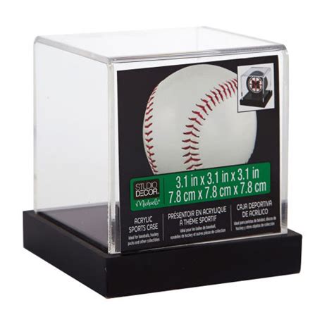 Baseball Display Case by Studio Décor® | Baseball display case, Baseball display, Display case
