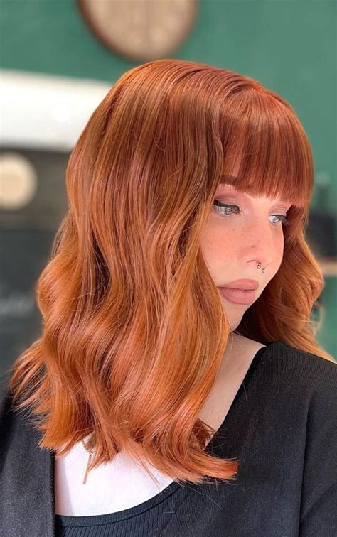 40 Copper Hair Color Ideas Thatre Perfect For Fall Copper Orange
