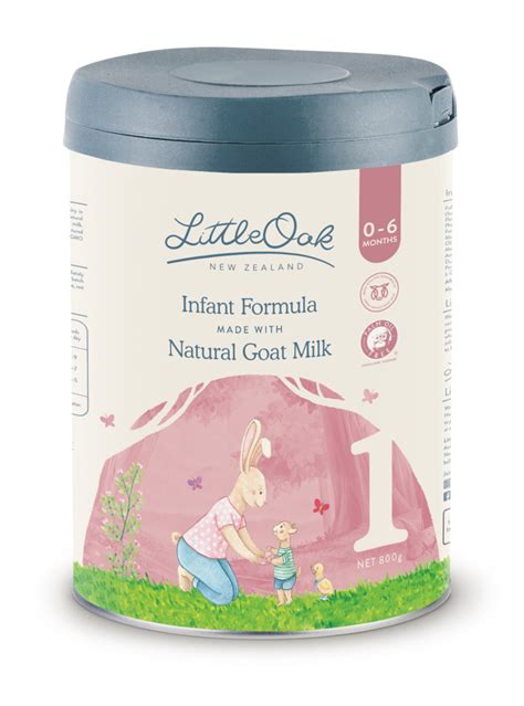 Littleoak Natural Goat Milk Infant Formula Stage 1 800g
