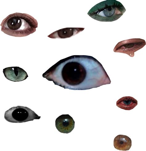 Weirdcore Eye Png Transparent Image Download