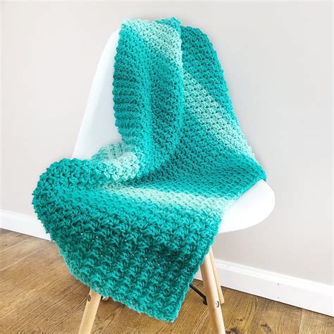 Ombre Crochet Blanket Pattern In Eight Sizes Easy Crochet Patterns