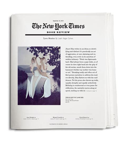 New York Times Book Review Cover On Behance