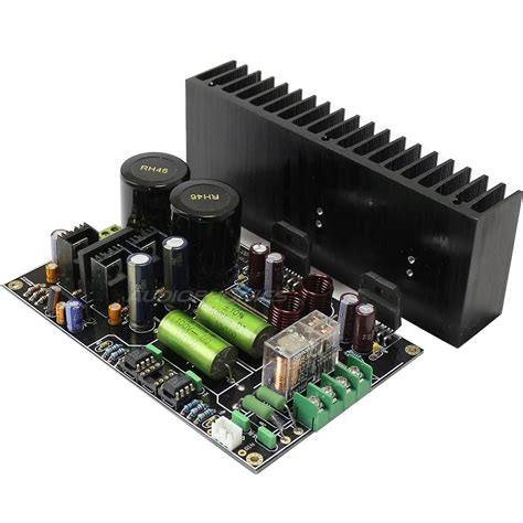 Lm Stereo Audiophile Amplifier Board X W Ohm Audiophonics