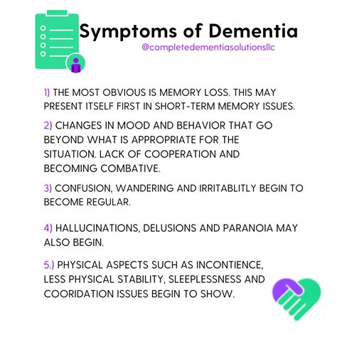 The Signs Of Dementia May Be Sublte At First And Knowing What To Look