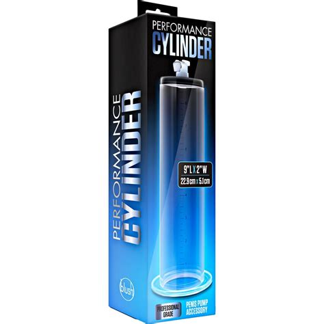 Performance Acrylic Penis Pump Cylinder 9 X 2 Clear