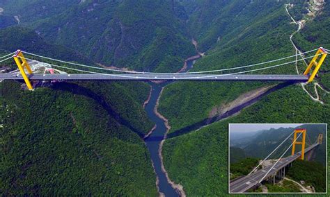 Worlds Highest Suspension Bridge In Spotlight