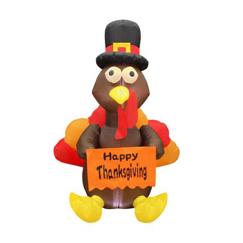 happy thanksgiving turkey inflatable
