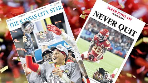 How To Get Kansas City Star Chiefs Super Bowl Newspapers Kansas City Star