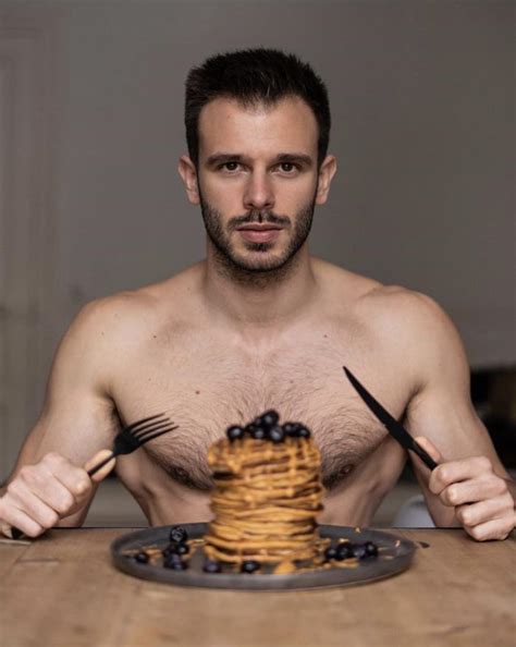 Killian Belliard As Delicious As The Pancakes In Front Of Him 9gag